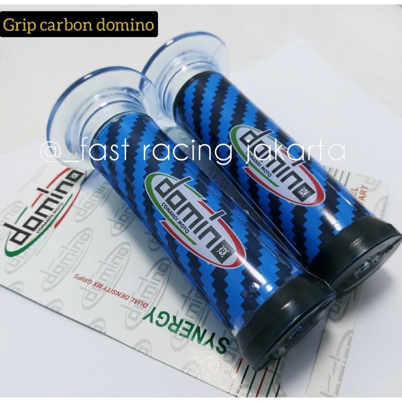 Handgrip Carbon DOMINO / Hand grip handfat DOMINO Carbon universal