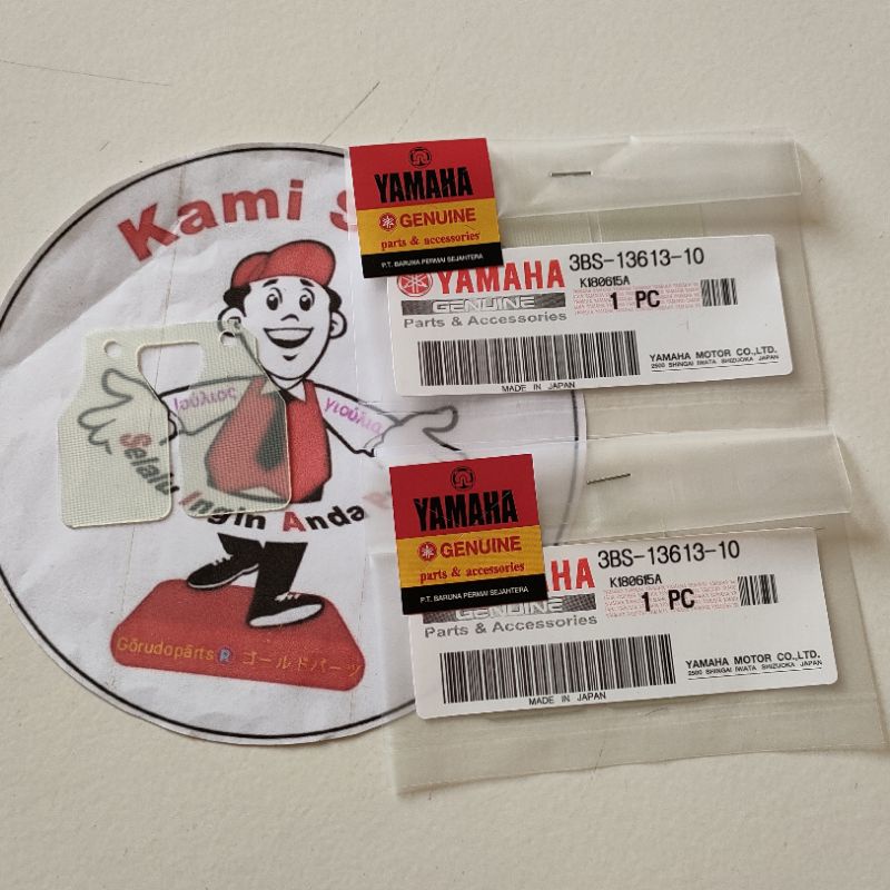 3BS-13613-10 Lidah Membran harmonika Reed Valve RXZ ori YGP JAPAN 3BS