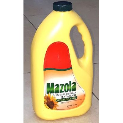 Mazola Sun Flower Oil 1.5Liter Minyak Bunga Matahari