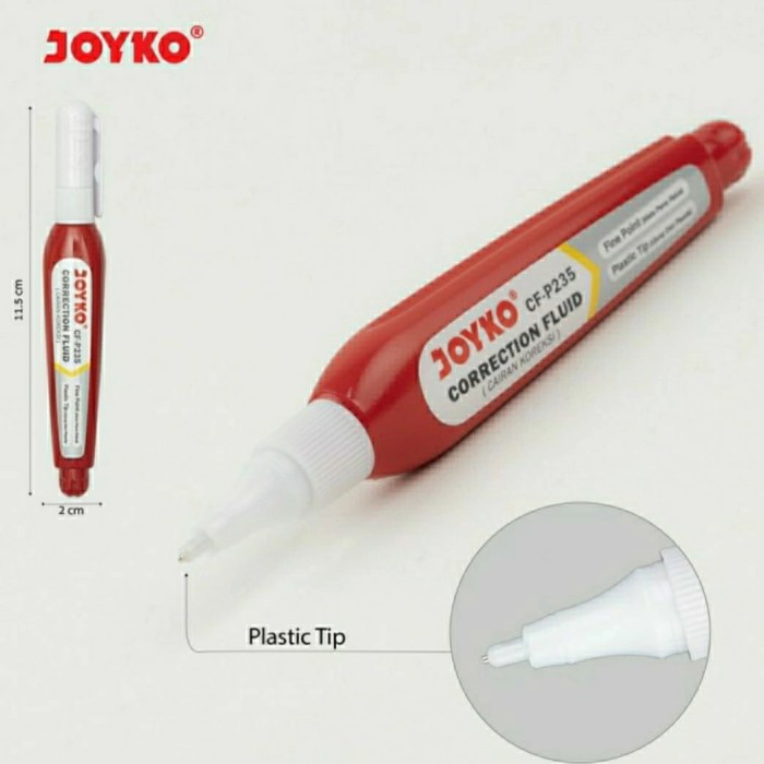 

Menakjubkan 1 Lusin Correction Fluid / Tip Ex Cair Joyko Cf-P235 (12 Pcs) Diskon