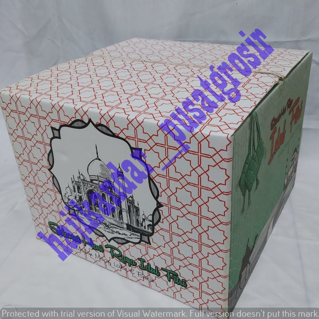 

Kardus Idul Fitri / Kardus Lebaran / Kardus Parcel / Kardus sembako (Uk. 30x30x25) 10pcs