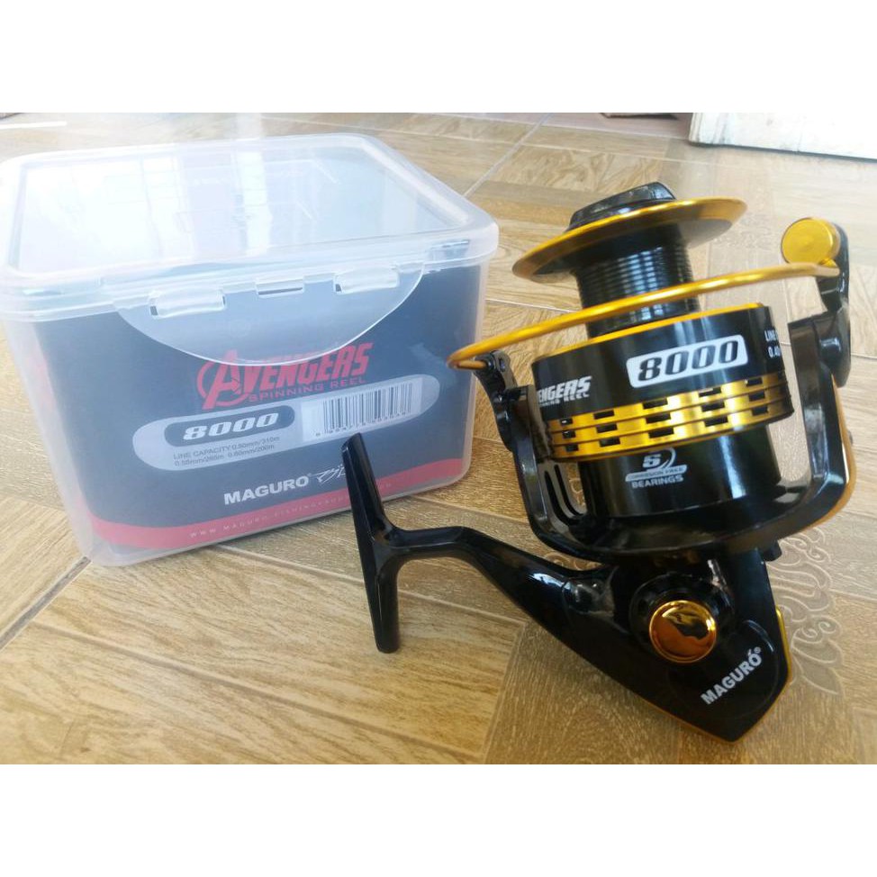 TERLARIS  Reel Maguro Avengers 8000 TERBARU