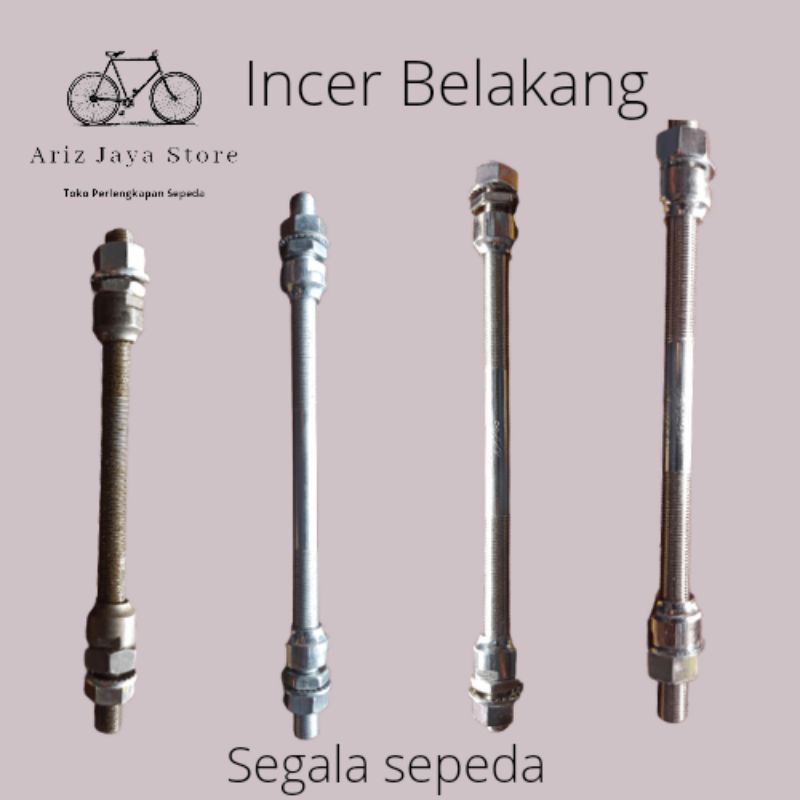 As Incer Hub Roda Belakang Sepeda Anak Mtb Bmx Mini