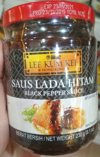 Saus lada hitam lee kum kee