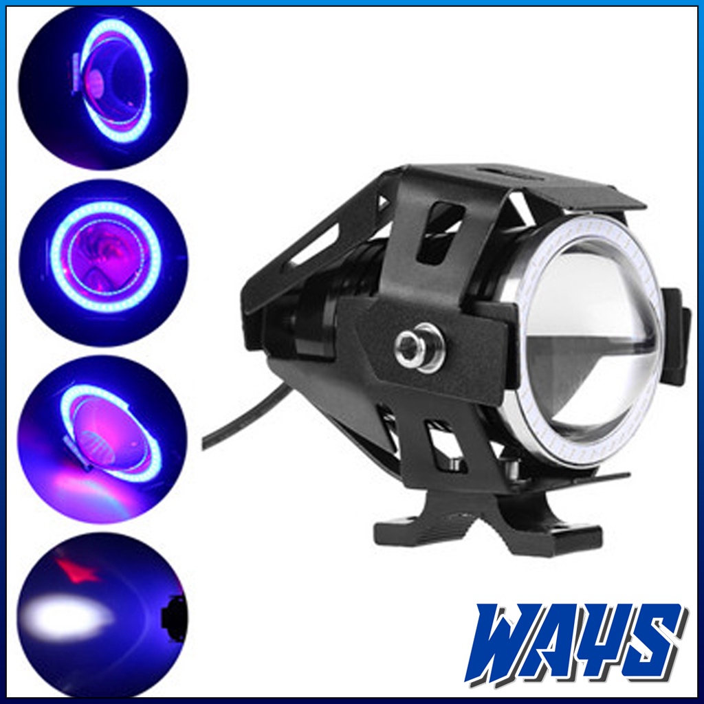 L008 | Lampu Sorot Tembak LED U7 Transformer Motor Scoopy Vario Nmax Aerox PCX CB 150R Vixion Xabre