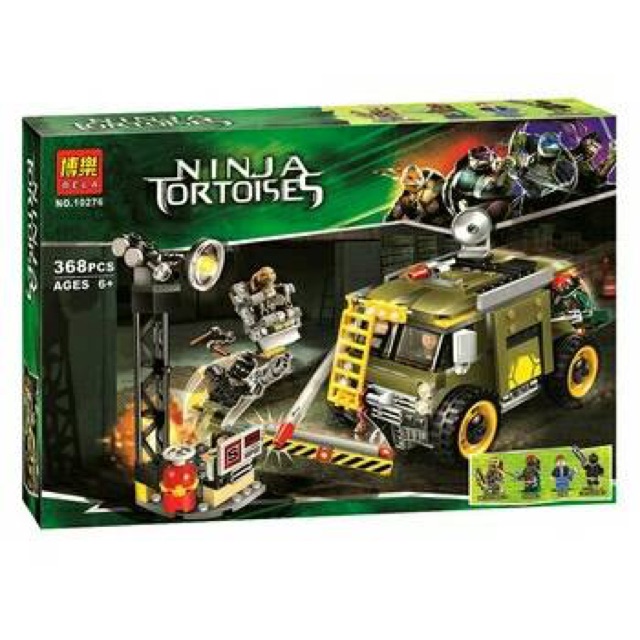 LEGO BELA 10276 TMNT NINJA TURTLE VAN TAKEDOWN