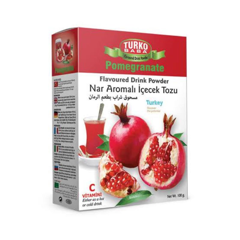 Traditional 🇹🇷Turkish Pomegranate Tea / Teh Delima Turki 100gram