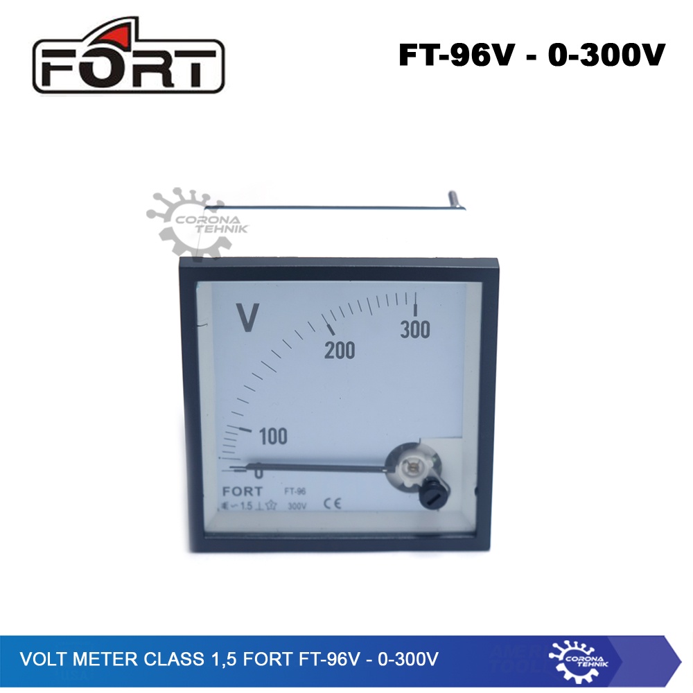 Analog AC Panel Meter - Class 1,5 FORT FT-96V - Volt Meter