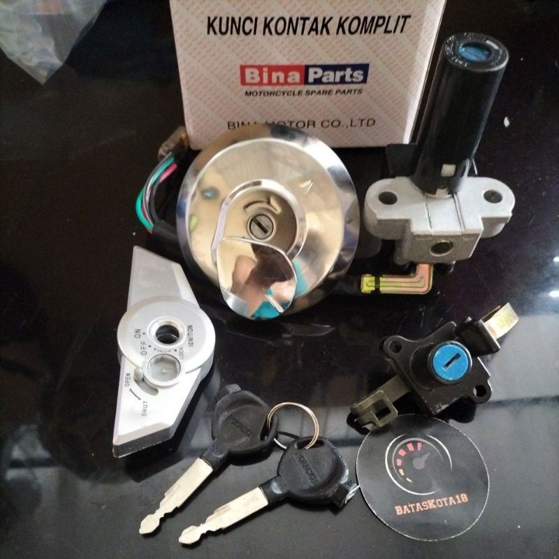 Kunci Kontak Set plus tutup tangki Tiger Revo tiger new 2008 komplit binapart