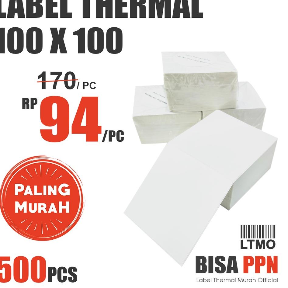 

Garansi Murah Label Barcode MURAH 100 x 100 kertas stiker thermal