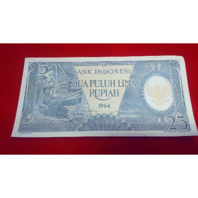 25 rupiah 1964