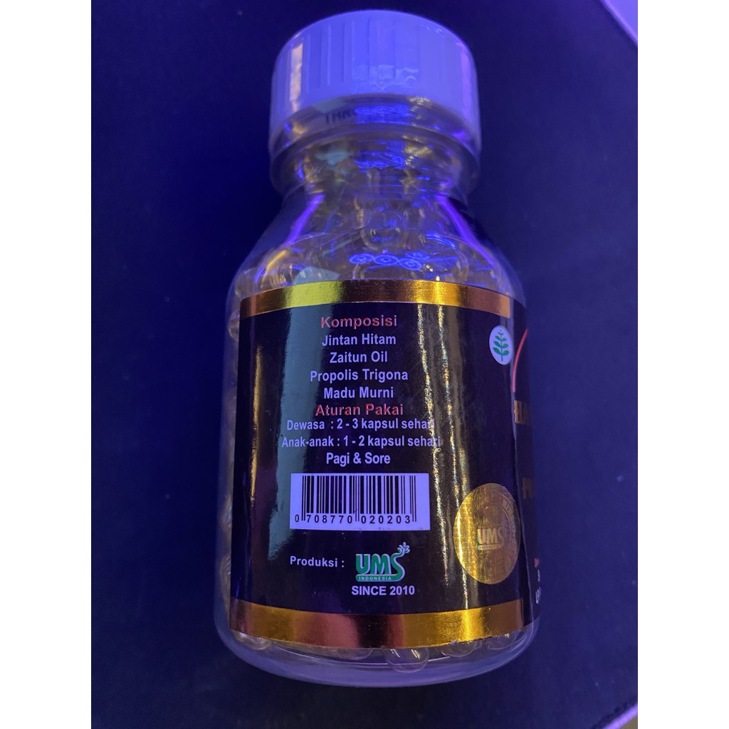 Habbatusauda Extra Propolis Trigona isi 200