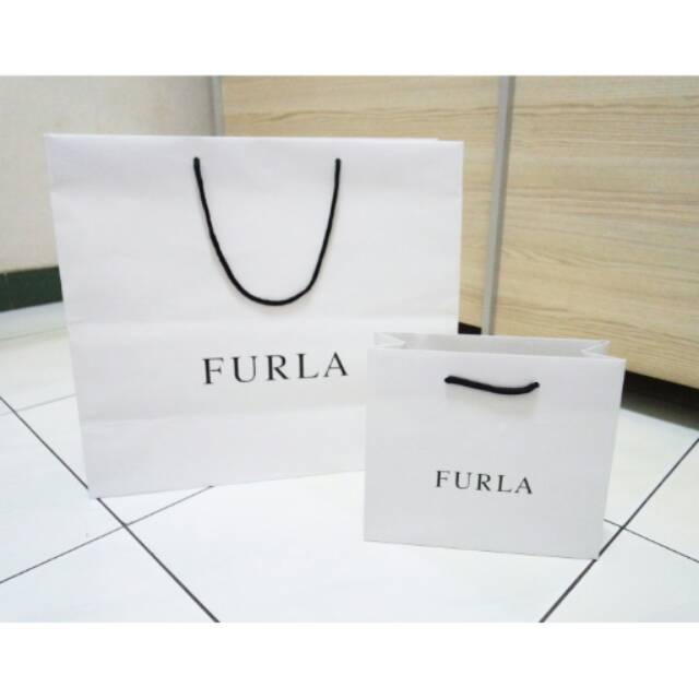 

Furla Original Branded paperbag authentic paper bag