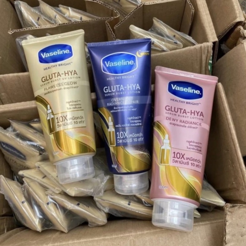 READY VASELINE GLUTA HYA SERUM LOTION ORIGINAL THAILAND LOTION PEMUTIH KULIT