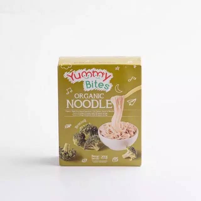 YUMMY BITES ORGANIC NOODLE / MIE BAYI ORGANIK / MPASI / MIE BAYI MPASI