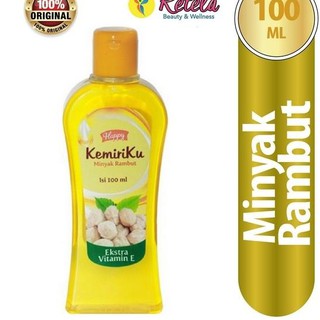 100 Original Isi 3 Happy Kemiriku Minyak Rambut 100ml Minyak Kemiri Hair Oil Hair Care Shopee Indonesia