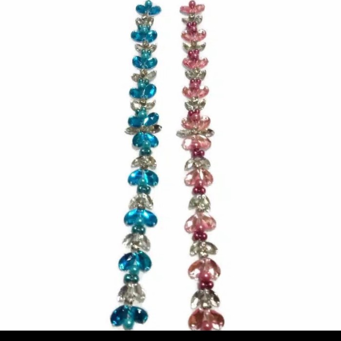 Ready Murah Laure | payet rangkai pinggang/payet rankai 25 cm