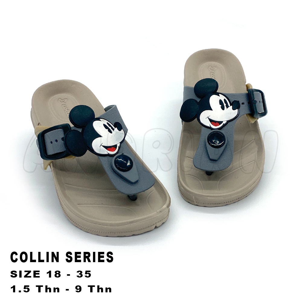 Andrian - Sandal Jepit Anak Laki-laki Mode Mickey Mousse Terbaru