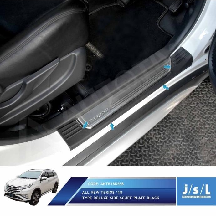 JSL Sillplate Samping All New Terios 2018 Tipe R Deluxe