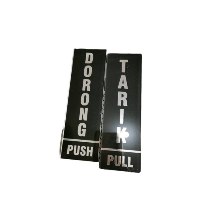 

Tarik Dorong Akrilik | Sign Tarik Dorong Pintu | Akrilik Pintu