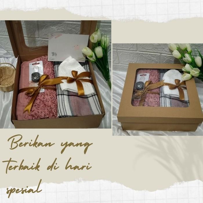 gift box hampers kado ultah wedding mukena premium