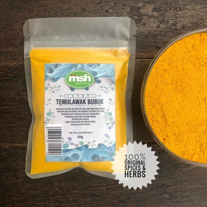 

Temulawak Bubuk Pack Asli Original