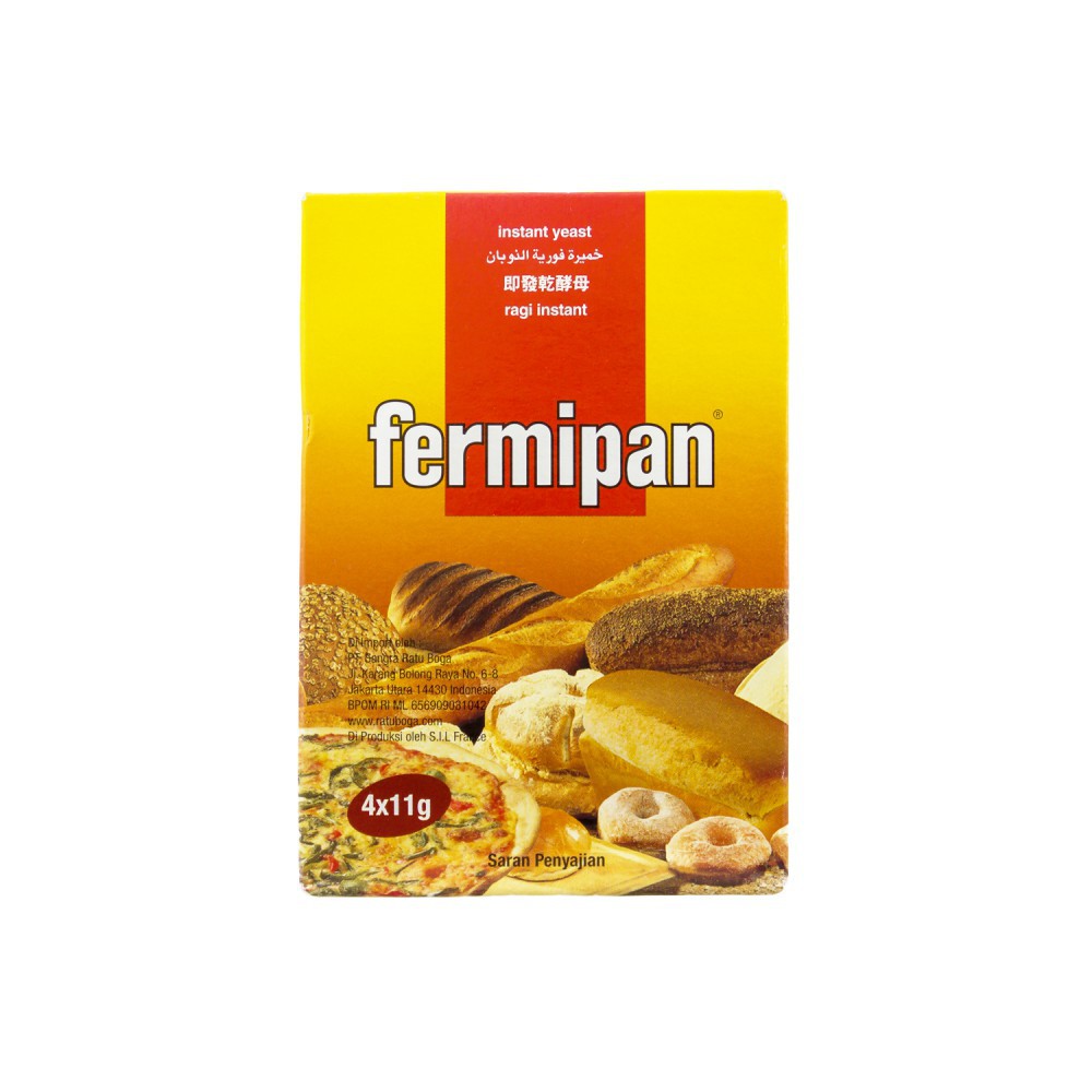 

Fermipan Instant Yeast 4X11GR Box - Farmers Market