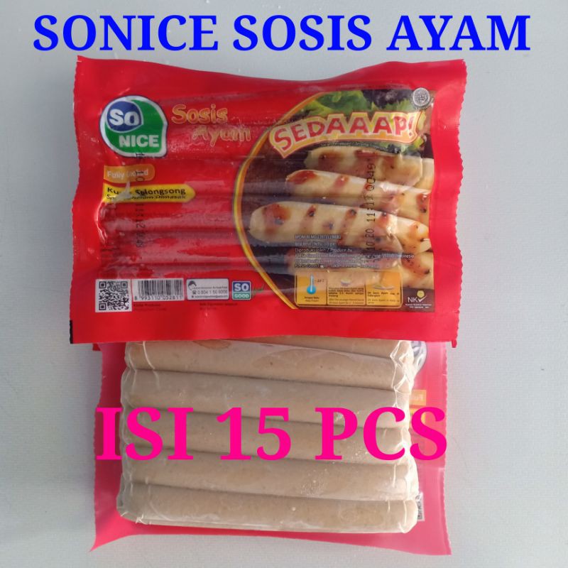 

SONICE SOSIS AYAM ISI 15