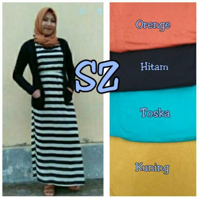 cardigan / spandek / rayon /cardigan panjang / cardigan polos / cardigan outer / atasan wanita