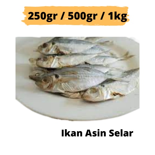 

IKAN ASIN SELAR 250GR / 500GR / 1KG