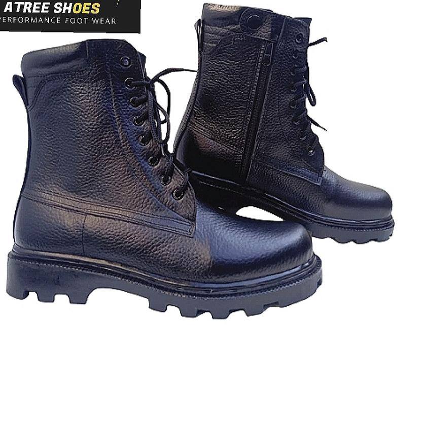 Telah Hadir.. SEPATU PDL TNI POLRI BRIMOB SABARA SCURITY SATPOLPP KULIT JERUK