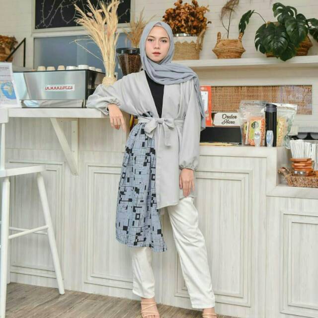 Mezkha Outer -Outer wanita - Outer muslim wanita -outer kece