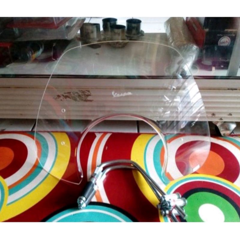 flyscreen /windshield vespa lx 125 150 gts Primavera aksesoris Vespa Matic