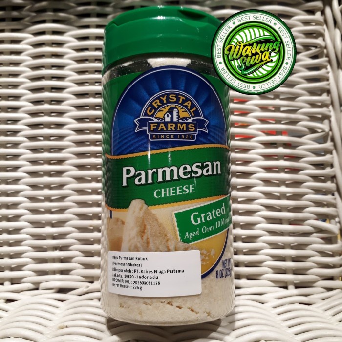 

Crystal farms parmesan cheese shaker 226 gram