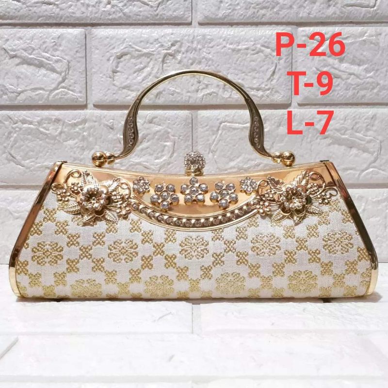 TAS PESTA BERBAHAN TENUN PANDAI SIKEK