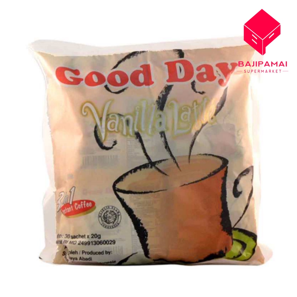 

Good Day Kopi Vanilla Latte (20 gr x 30 sachet)