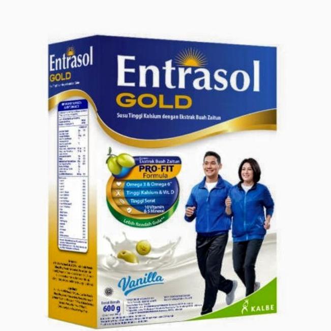 

[COD] entrasol gold 600 gram vanila [COD]