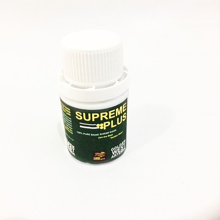 Artemia Supreme Plus 30gr Repack Golden West Pakan Burayak Ikan Kecil