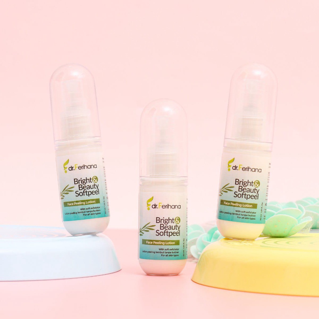 Dr.Ferihana Skincare Brigth & Beauty Soft Peeling Komedo