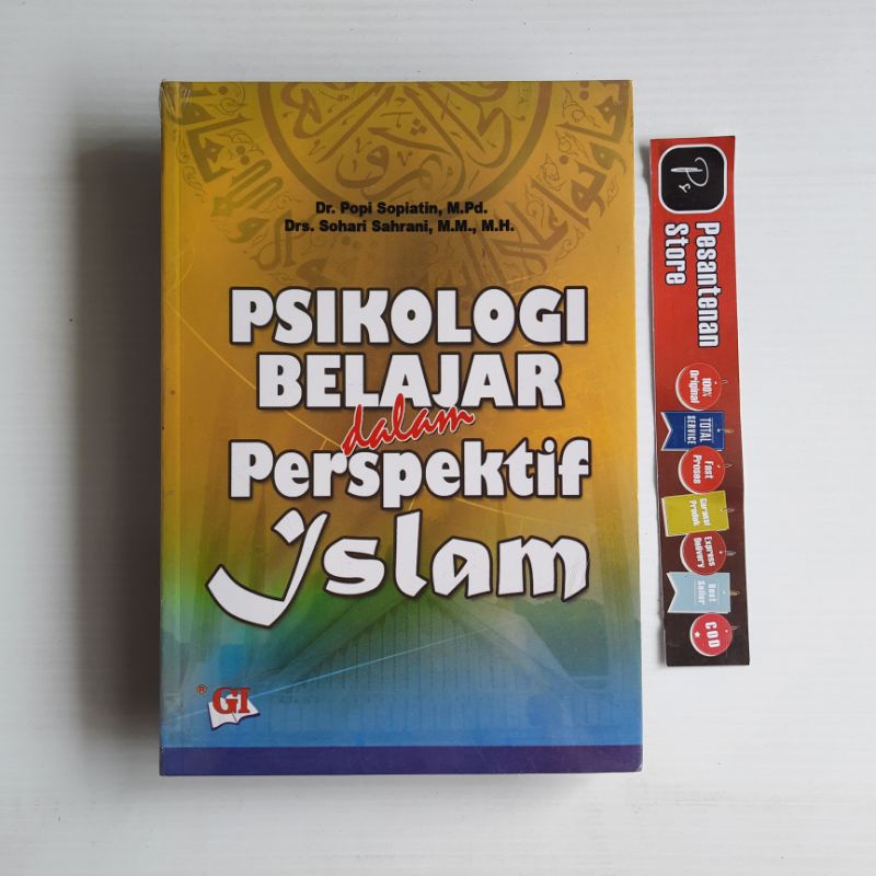 BUKU ORIGINAL PSIKOLOGI BELAJAR DALAM PERSPEKTIF ISLAM PENERBIT GHALIA