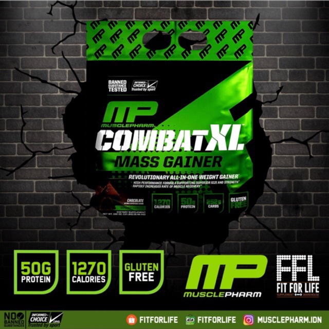 Musclepharm combat xl gainer mp combat gainer whey protein masstech22 muscletech seriousmass on bsn.