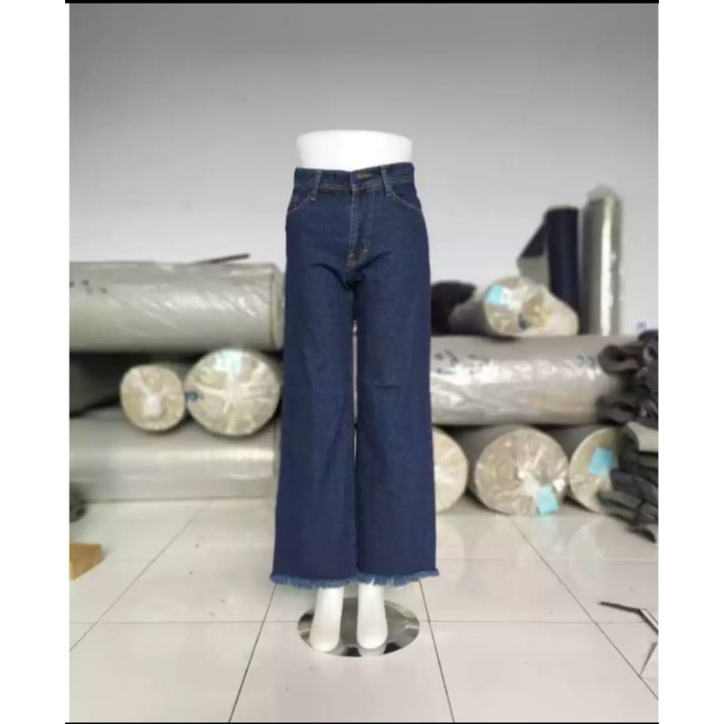 celana jeans wanita kulot fashion