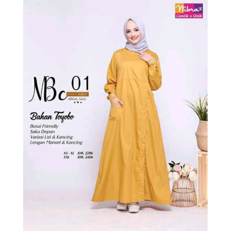 Nibras NBC 001 Kubus//gamis Nibras