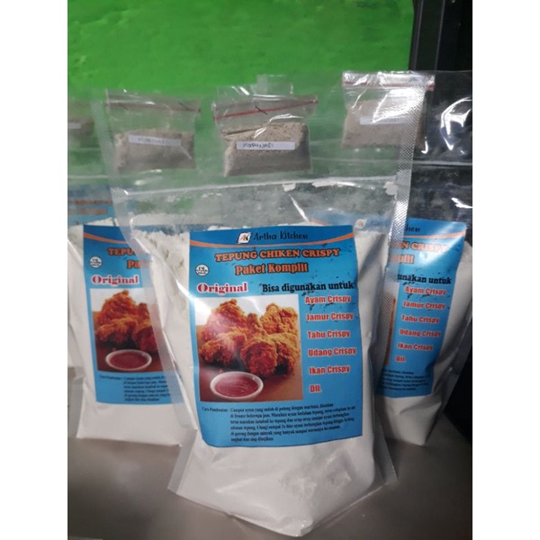 

TEPUNG CHIKEN KRISPI ASLI KRIBO