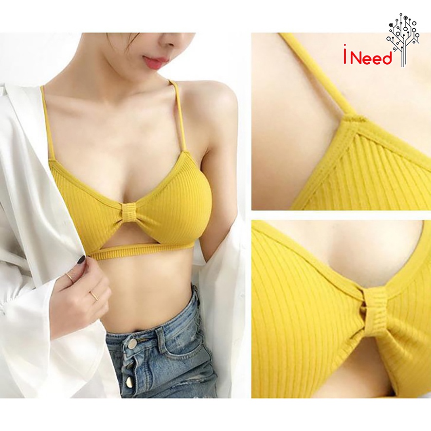 (INEED) (BSTS)Sexy Bra push up sexy tali silang - Bra Sexy Tali Silang