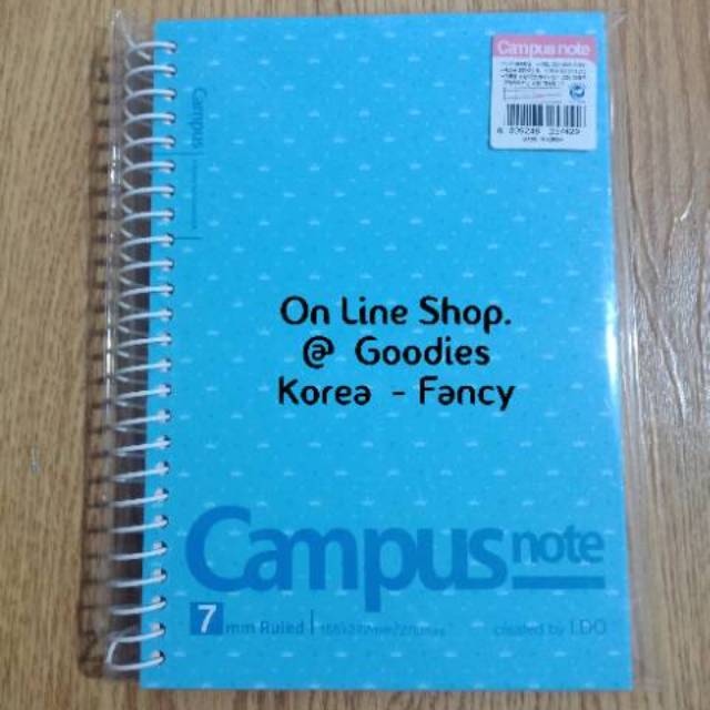 

Campus Buku Tulis Spiral Notebook RingBook Campus Ori Korea Ready Stock