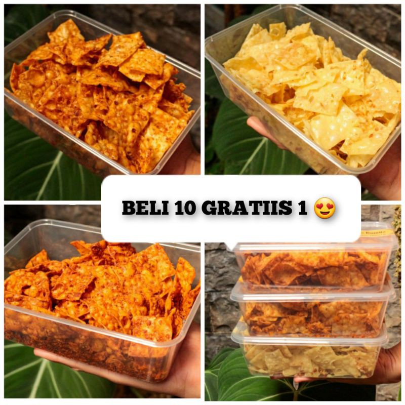 

KRIPIK PANGSIT SUPER KEMASAN BOX 100 GRAM/BANYAK VARIANT RASA