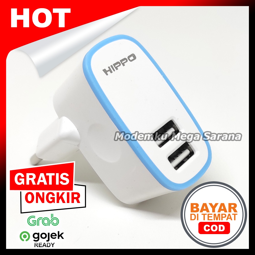 Charger HIPPO Pupa 2 USB Output 2,4A Simple Pack