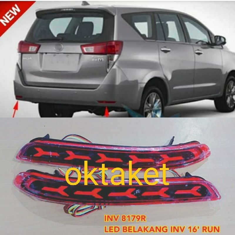 lampu led reflektor mata kucing All new Innova 2016 2020 2022