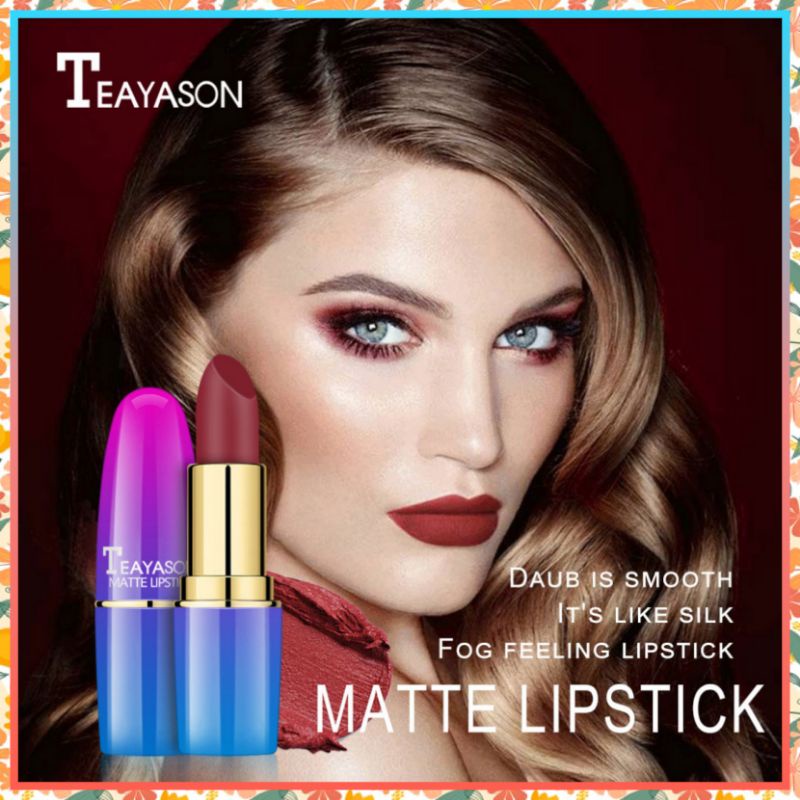 Fog Feeling Matte Lipstick long lasting  TEAYASON Lip cream Waterproof Original Termurah